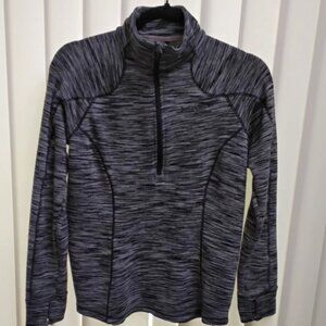 Avalanche Tectonic Women's Med Athletic Long Sleeve Thermal Zip Neck Top